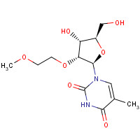 163759-49-7 2'-O-(2-Methoxyethyl)-5-methyluridine chemical structure
