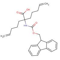 1068435-19-7 2-{[(9H-Fluoren-9-ylmethoxy)carbonyl]amino}-2-(4-penten-1-yl)-6-heptenoic acid chemical structure