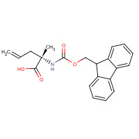 288617-71-0 (2S)-2-{[(9H-Fluoren-9-ylmethoxy)carbonyl]amino}-2-methyl-4-pentenoic acid chemical structure