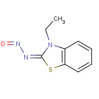 19617-05-1 (2E)-3-Ethyl-N-nitroso-1,3-benzothiazol-2(3H)-imine chemical structure