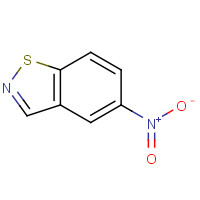 60768-66-3 5-Nitro-1,2-benzothiazole chemical structure