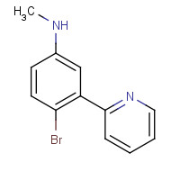 84324-68-5 4-Bromo-N-(3-pyridinylmethyl)aniline chemical structure