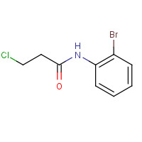 545364-03-2 N-(2-Bromophenyl)-3-chloropropanamide chemical structure