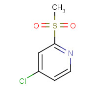 66154-70-9 4-Chloro-2-(methylsulfonyl)pyridine chemical structure