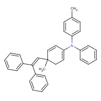 89114-91-0 N-[4-(2,2-Diphenylvinyl)-4-methyl-1,5-cyclohexadien-1-yl]-4-methyl-N-phenylaniline chemical structure