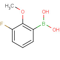 762287-59-2 (3-Fluoro-2-methoxyphenyl)boronic acid chemical structure