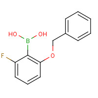 1217500-53-2 (2-benzyloxy-6-fluoro-phenyl)boronic acid chemical structure