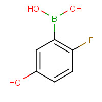 1150114-52-5 (2-Fluoro-5-hydroxyphenyl)boronic acid chemical structure