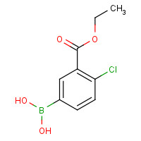 874219-46-2 [4-Chloro-3-(ethoxycarbonyl)phenyl]boronic acid chemical structure
