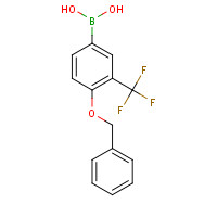 1245014-05-4 4-Benzyloxy-3-(trifluoroMethyl)phenylboronicacid chemical structure