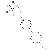 747413-21-4 1-Methyl-4-[4-(4,4,5,5-tetramethyl-1,3,2-dioxaborolan-2-yl)phenyl]piperazine chemical structure