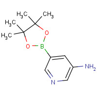 1073354-99-0 5-(4,4,5,5-Tetramethyl-1,3,2-dioxaborolan-2-yl)-3-pyridinamine chemical structure