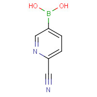 1011722-07-8 (6-Cyano-3-pyridinyl)boronic acid chemical structure
