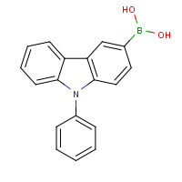 854952-58-2 (9-Phenyl-9H-carbazol-3-yl)boronic acid chemical structure