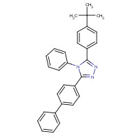150405-69-9 3-(4-Biphenylyl)-5-[4-(2-methyl-2-propanyl)phenyl]-4-phenyl-4H-1,2,4-triazole chemical structure