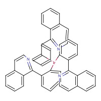435293-93-9 tris[2-(1-isoquinolyl)phenyl]iridium chemical structure