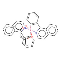 435294-03-4 Bis(1-phenyl-isoquinoline)(Acetylacetonato)iridium(III) chemical structure