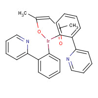 337526-85-9 Bis(2-phenylpyridine)(acetylacetonate)iridium(III) chemical structure