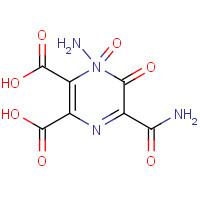 73403-52-8 6-OXO-1,6-DIHYDRO-PYRAZINE-2,3-DICARBOXYLIC ACID DIAMIDE chemical structure