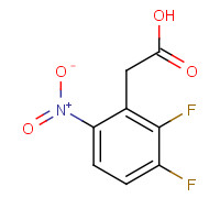 141428-47-9 2-(2,3-Difluoro-6-nitrophenyl)acetic acid chemical structure
