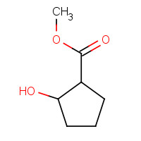 933-92-6 2-HYDROXY-CYCLOPENTANECARBOXYLIC ACID METHYL ESTER chemical structure