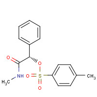 871224-68-9 (S)-2-(METHYLAMINO)-2-OXO-1-PHENYLETHYL 4-METHYLBENZENESULFONATE chemical structure