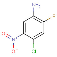 86988-02-5 4-CHLORO-2-FLUORO-5-NITROANILINE chemical structure