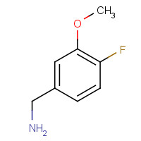 508177-67-1 Benzenemethanamine, 4-fluoro-3-methoxy- (9CI) chemical structure