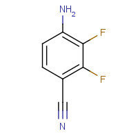 112279-71-7 4-AMINO-2,3-DIFLUOROBENZONITRILE chemical structure
