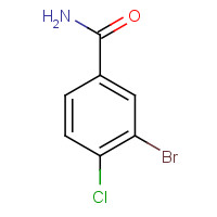 791137-22-9 3-Bromo-4-chlorobenzamide chemical structure