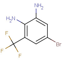 157026-19-2 5-BROMO-2,3-DIAMINOBENZOTRIFLUORIDE chemical structure