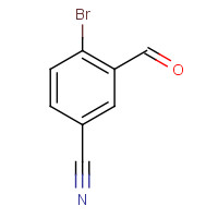 89003-95-2 4-BROMO-3-FORMYL-BENZONITRILE chemical structure