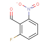 1644-82-2 2-FLUORO-6-NITROBENZALDEHYDE chemical structure
