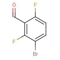 398456-82-1 3-BROMO-2,6-DIFLUOROBENZALDEHYDE chemical structure