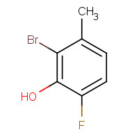1226808-63-4 2-BROMO-6-FLUORO-3-METHYLPHENOL chemical structure