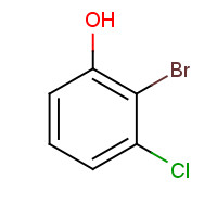 855836-62-3 2-BROMO-3-CHLOROPHENOL chemical structure