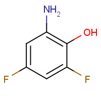 133788-83-7 2-AMINO-4,6-DIFLUOROPHENOL chemical structure