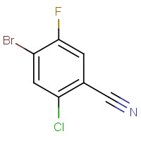 1126779-33-6 4-Bromo-2-chloro-5-fluorobenzonitrile chemical structure