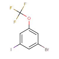 845866-78-6 1-BROMO-3-IODO-5-TRIFLUOROMETHOXYBENZENE chemical structure