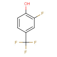 77227-78-2 2-FLUORO-4-(TRIFLUOROMETHYL)PHENOL chemical structure
