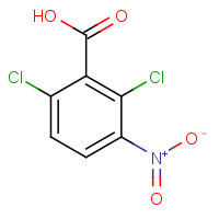55775-97-8 2,6-DICHLORO-3-NITROBENZOIC ACID chemical structure