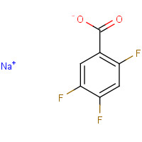 522651-48-5 SODIUM 2,4,5-TRIFLUOROBENZOATE chemical structure