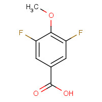 319-60-8 3,5-DIFLUORO-4-METHOXYBENZOIC ACID chemical structure