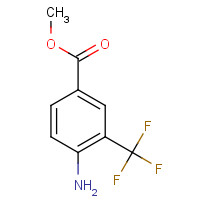 167760-75-0 4-amino-3-trifluoromethyl-benzoic acid methyl ester chemical structure