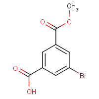 161796-10-7 3-BROMO-5-(METHOXYCARBONYL)BENZOIC ACID chemical structure