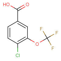 886500-50-1 4-CHLORO-3-(TRIFLUOROMETHOXY)BENZOIC ACID chemical structure