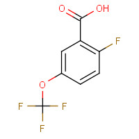 886497-85-4 2-FLUORO-5-(TRIFLUOROMETHOXY)BENZOIC ACID chemical structure