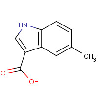 10242-02-1 5-METHYL-1H-INDOLE-3-CARBOXYLIC ACID chemical structure