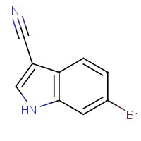 224434-83-7 6-Bromo-3-cyanoindole chemical structure