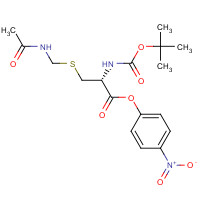 58651-76-6 BOC-CYS(ACM)-ONP chemical structure